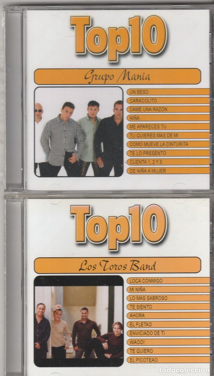 CDs de m&uacute;sica: LOS TOROS BAND + GRUPO MANIA -SALSA AL RITMO DE VERANO-OFERTA