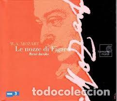 CDs de m&uacute;sica: WOLFGANG AMADEUS MOZART - LE NOZZE DI FIGARO (3CD) REN&Eacute; JACOBS, CONCERTO C&Ouml;LLN