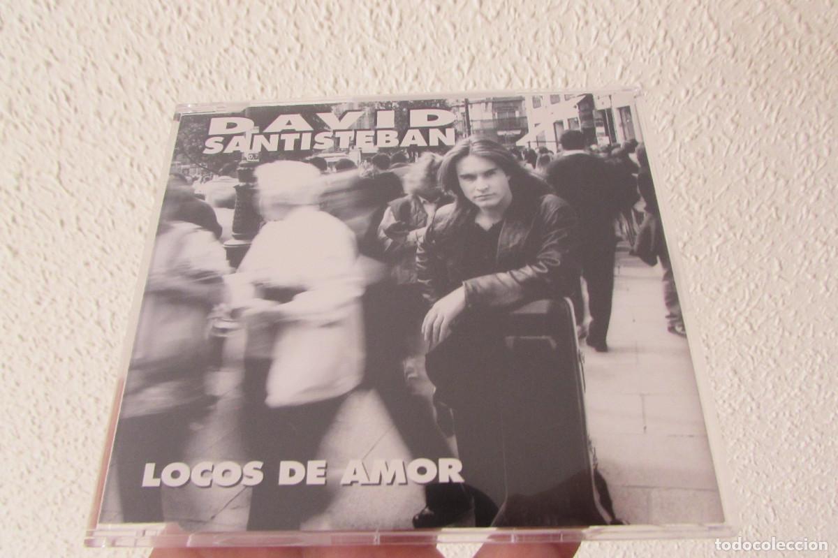 CDs de m&uacute;sica: CD SINGLE PROMO - DAVID SANTISTEBAN - LOCOS DE AMOR