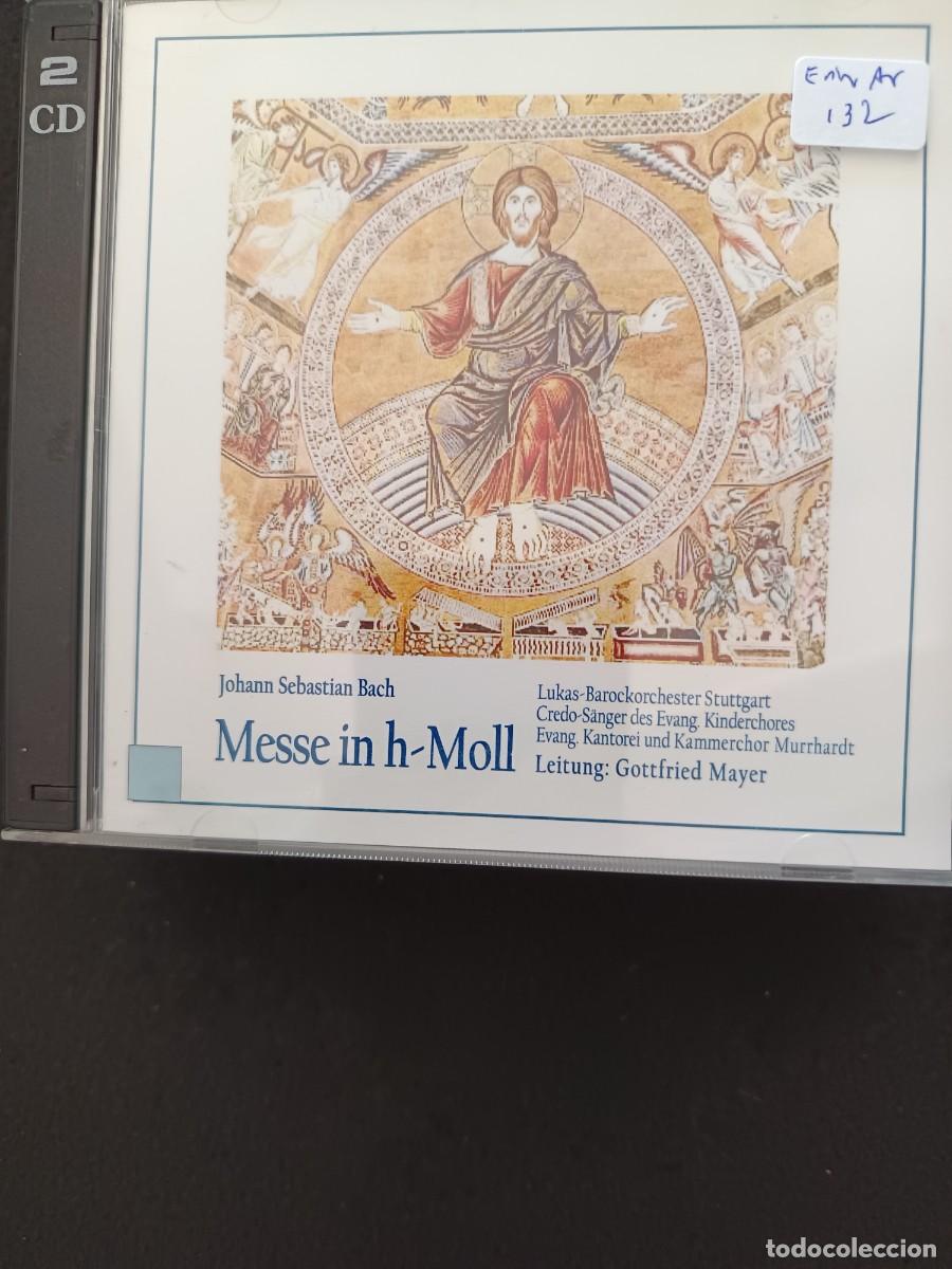 CDs de m&uacute;sica: 2 CD. J. S. BACH: MESSE IN H-MOLL.- DIR.: GOTTFRIED MAYER. LUKAS-BAROCKORCHESTER STUTTGART