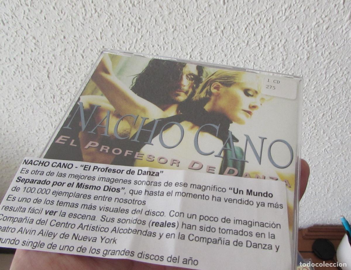CDs de m&uacute;sica: NACHO CANO EL PROFESOR DE DANZA CD SINGLE CADENA 100 - Foto 1
