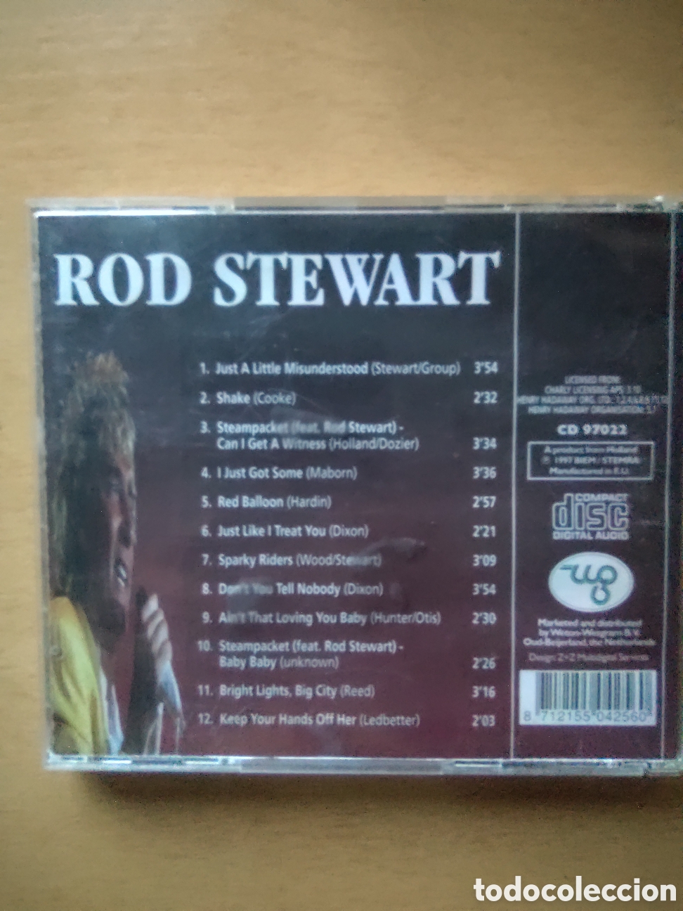 CDs de m&uacute;sica: CD Rod Stewart - Just A Little Misunderstood - Foto 2
