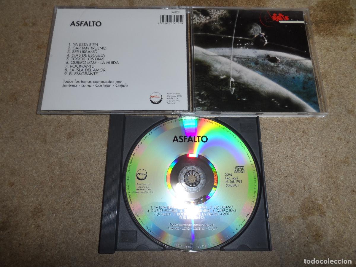 CDs de m&uacute;sica: ASFALTO - ASFALTO (ROCK)