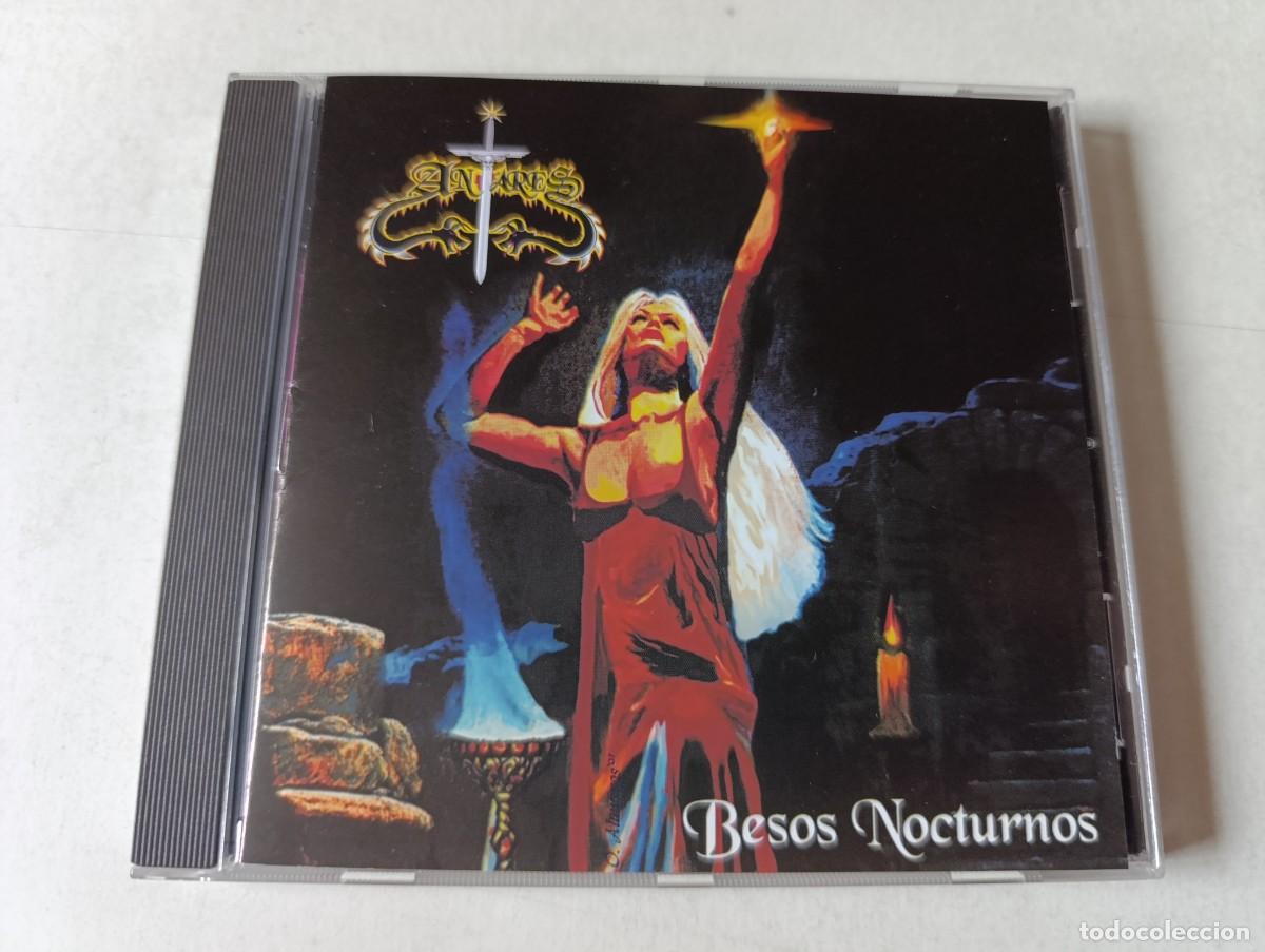 CDs de m&uacute;sica: ANT&Aacute;RES 'Besos Nocturnos' CD &Aacute;lbum 2001 rock Heavy metal Rockanbole Producciones RARO disco de culto