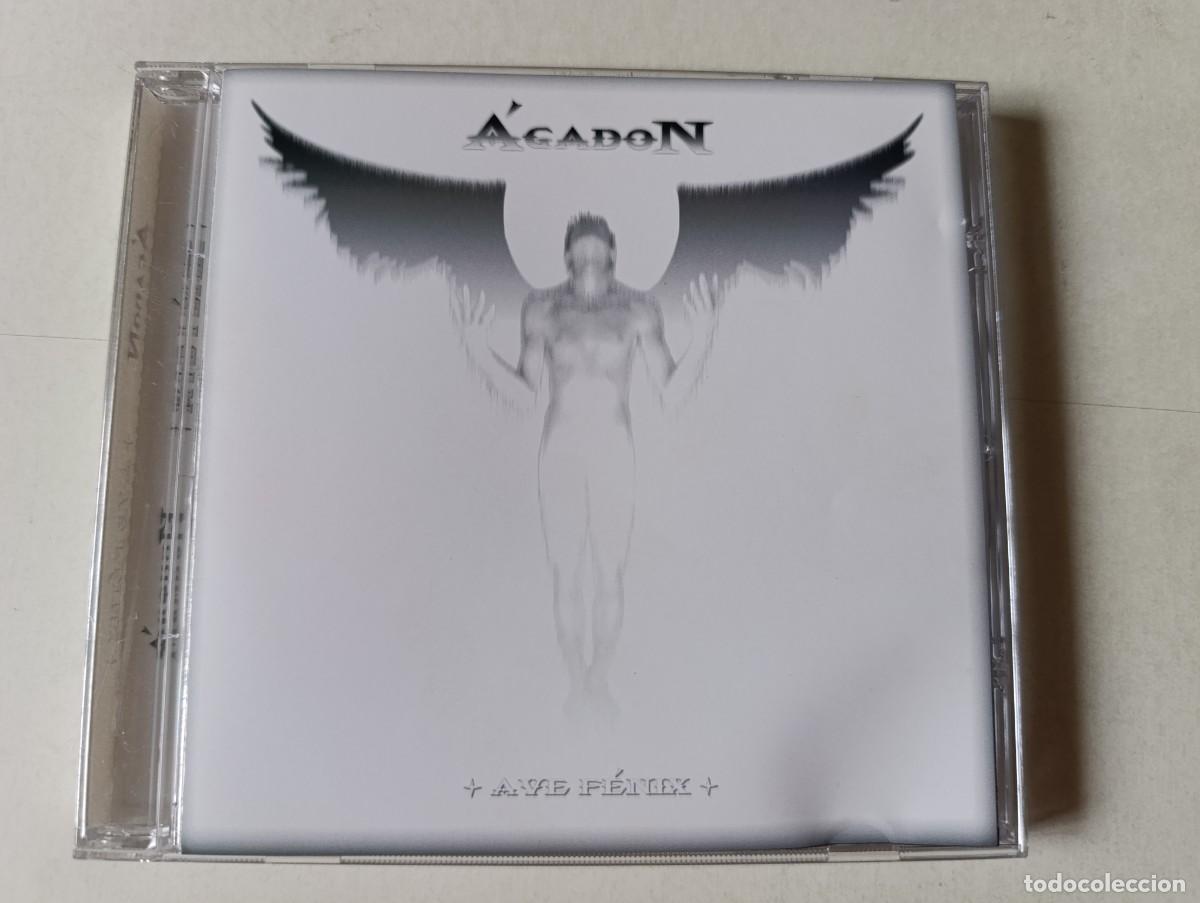 CDs de m&uacute;sica: &Aacute;GADON 'Ave F&eacute;nix' CD EP 2006 heavy metal banda de Puertollano (CR)