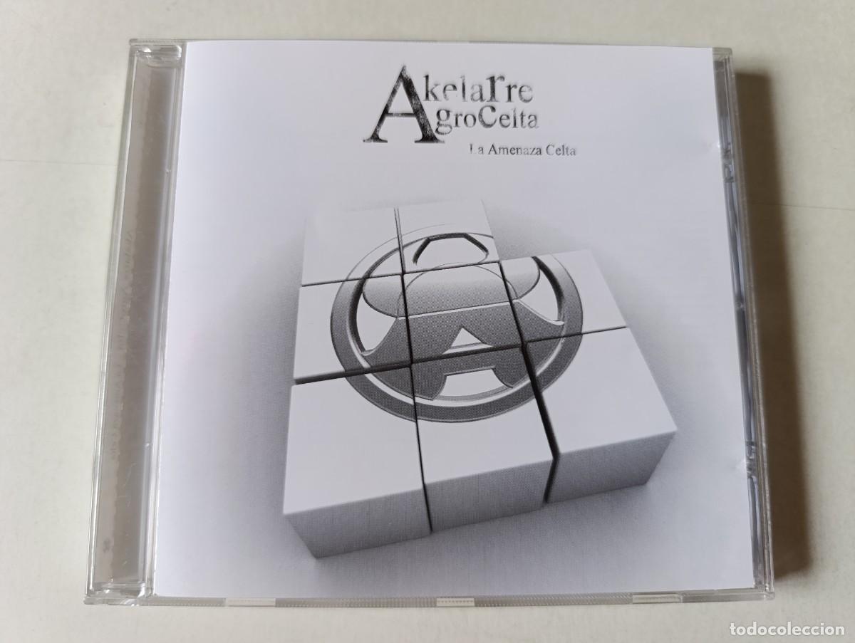 CDs de m&uacute;sica: AKELARRE AGROCELTA 'La Amenaza Celta' CD &Aacute;lbum 2005 folk banda de Manzanares (CR)