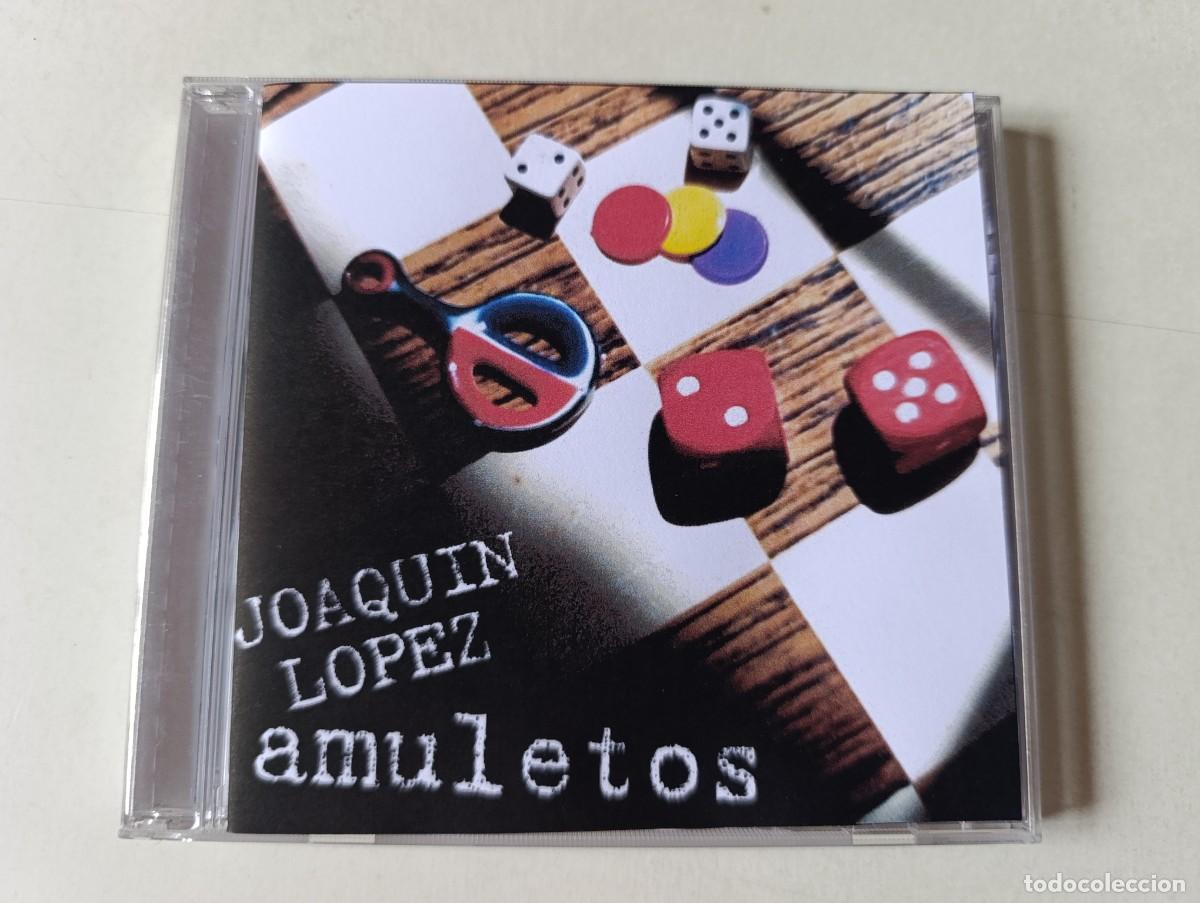 CDs de m&uacute;sica: JOAQU&Iacute;N L&Oacute;PEZ 'Amuletos' CD &Aacute;lbum 2004 cantautor de Horcajo de Santiago (Cuenca)