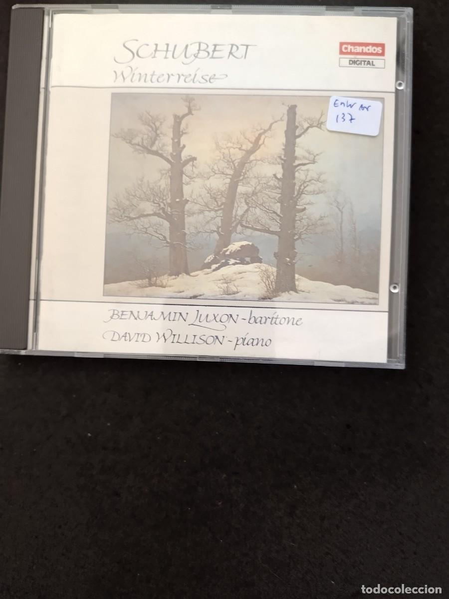 CDs de m&uacute;sica: SCHUBERT: WINTERREISE. BAR&Iacute;TONO: BENJAMIN LUXON. PIANO: DAVID WILLISON