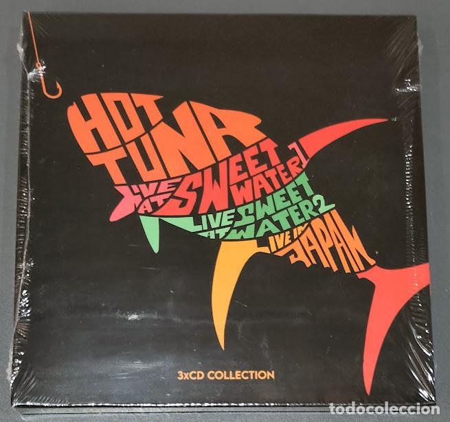 CDs de m&uacute;sica: Hot Tuna - Live in Sweetwater 1&2, Live in Japan - 3CD Mercury 2023. Nuevo, precintado.