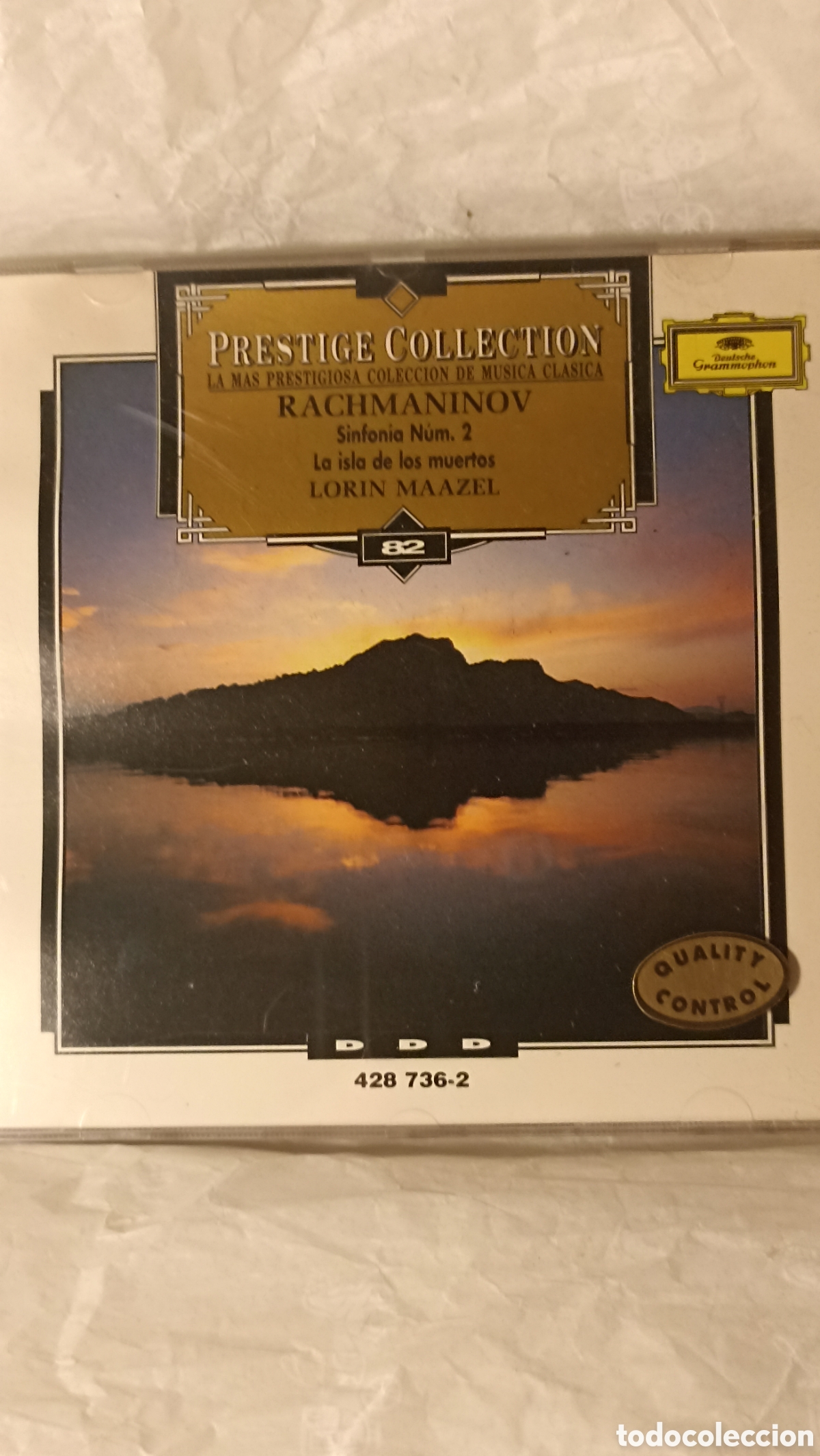 CDs de m&uacute;sica: MINT! Sinfon&iacute;a n&uacute;m. 2 y La isla de los muertos de Rachmaninov, interpretadas por Lorin Maazel.