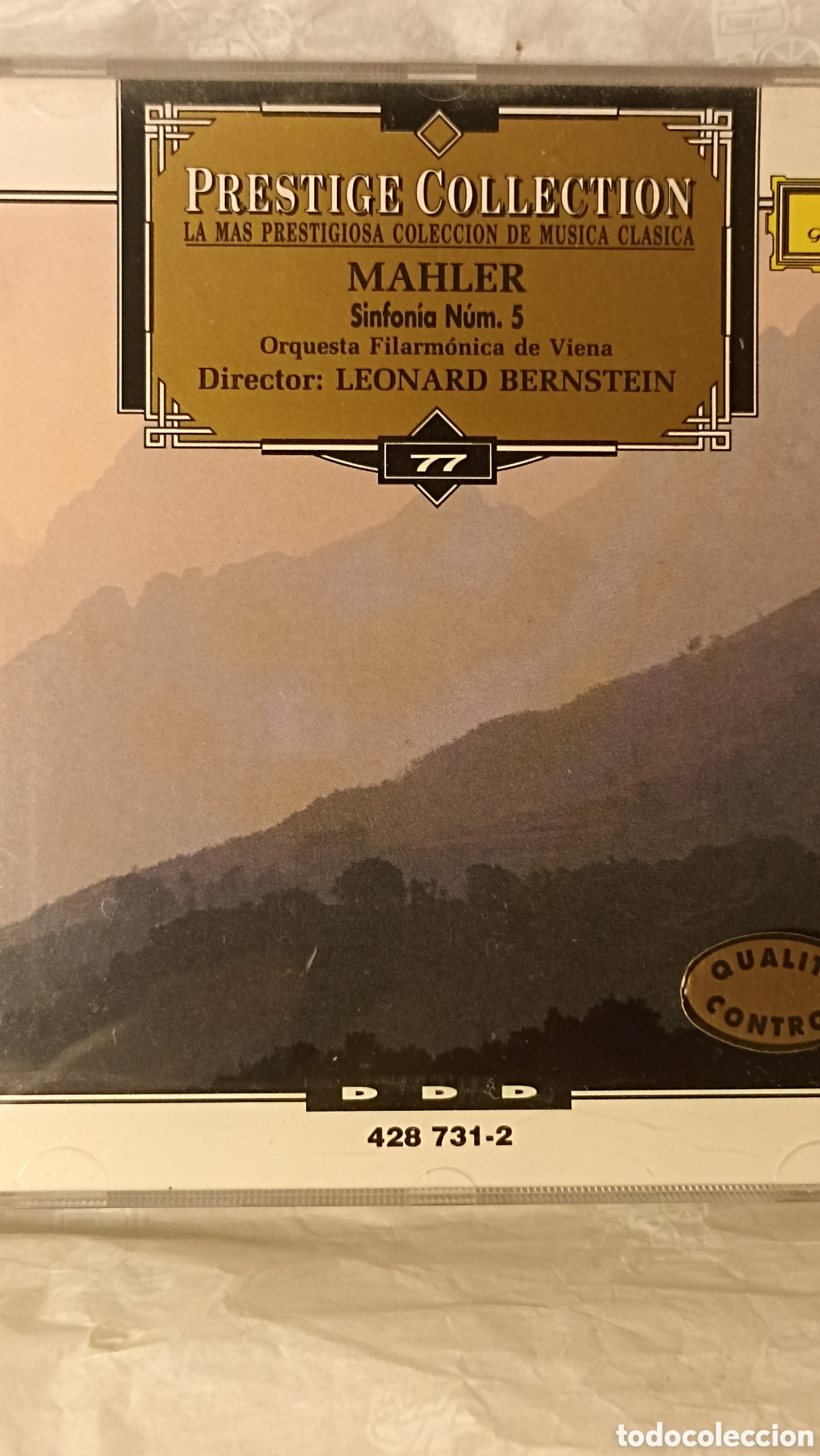 CD de M&uacute;sica: MINT...Sinfon&iacute;a N&uacute;m. 5 de Gustav Mahler.
