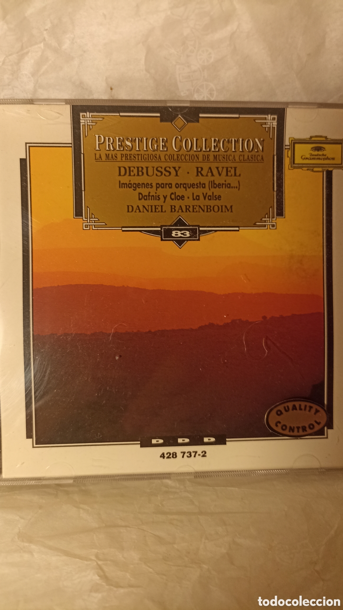 CDs de m&uacute;sica: MINT! Prestige Collection - CD N&ordm; 83 - Debussy / Ravel &ndash; Daniel Barenboim