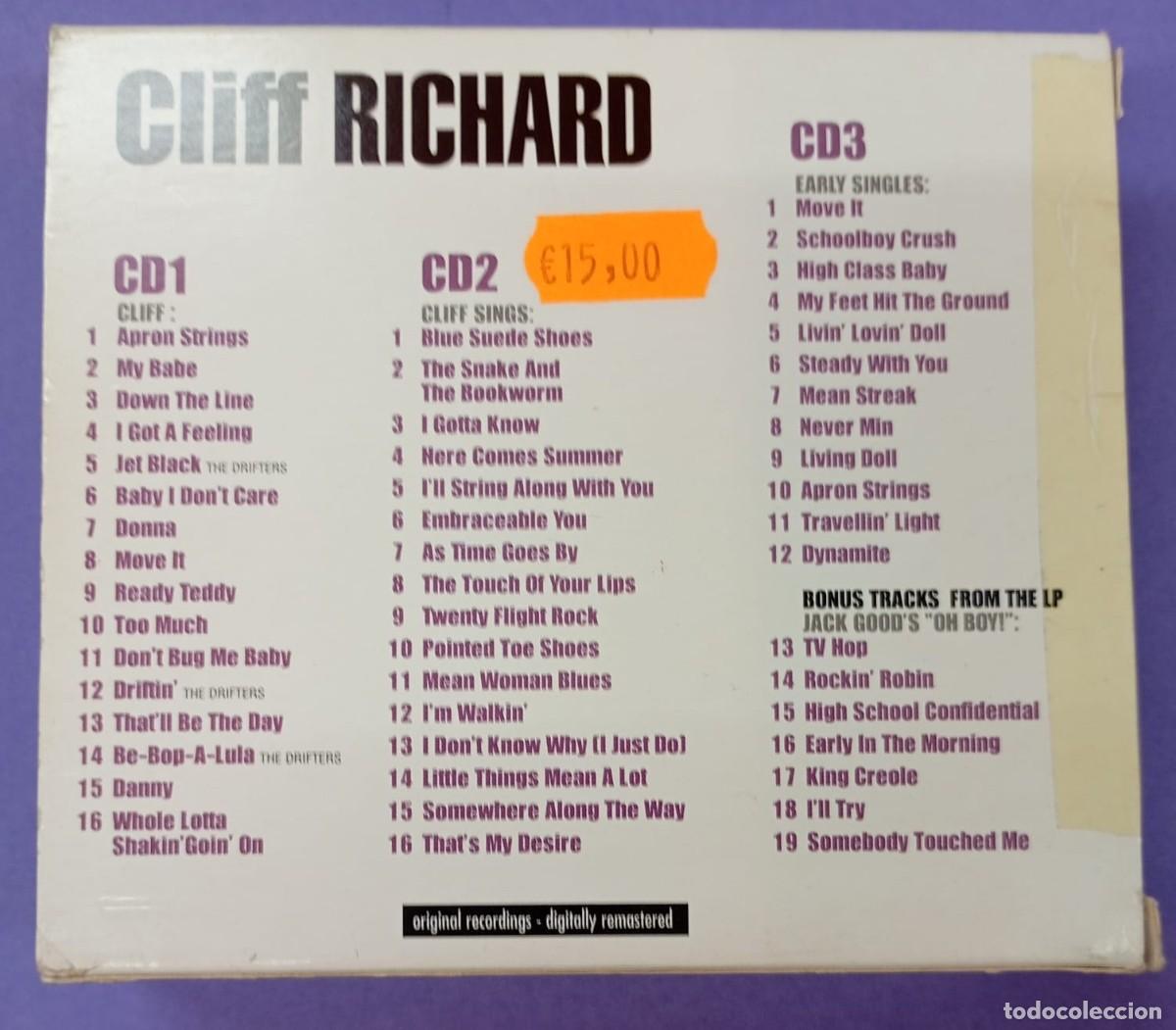 CDs de m&uacute;sica: Cliff Richard &ndash; Cliff Richard Rocks - Foto 2