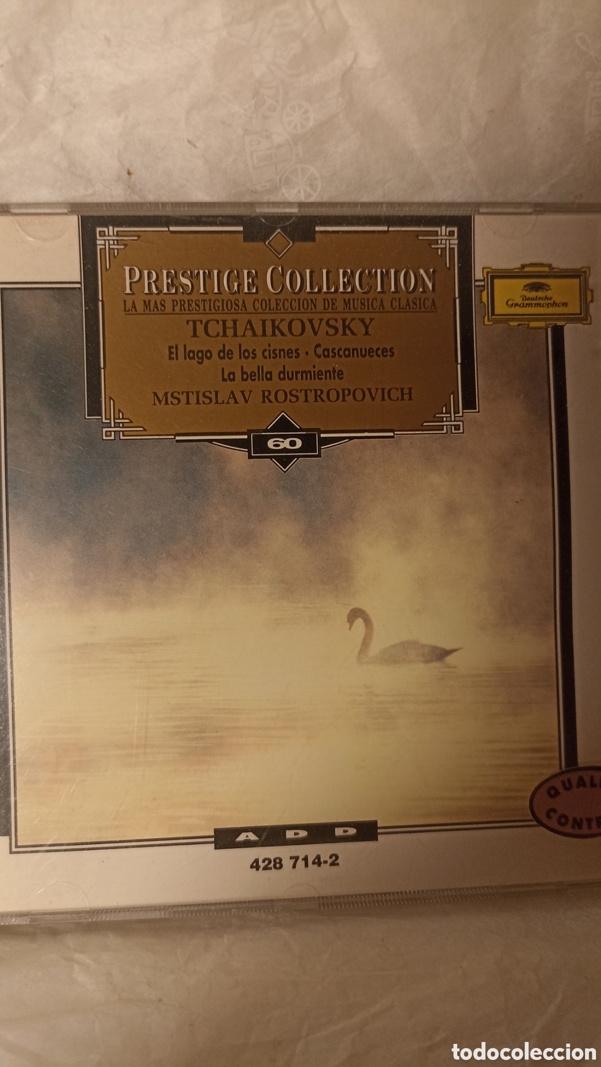 CDs de m&uacute;sica: CD. TCHAIKOVSKY El lago de los cisnes &bull; Cascanueces La bella durmiente MSTISLAV ROSTROPOVICH