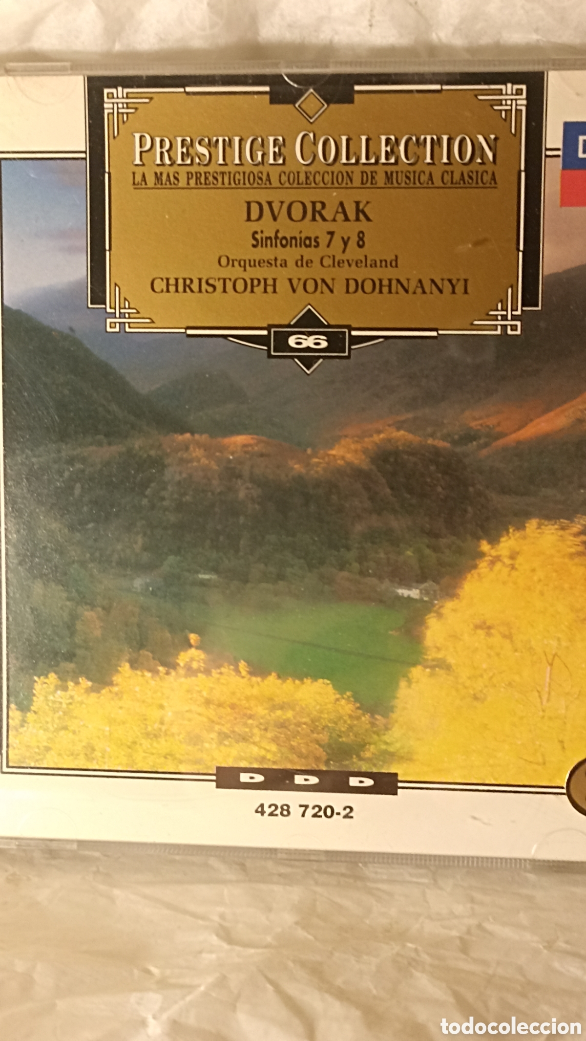 CDs de m&uacute;sica: MINT.sinfon&iacute;as 7 y 8 de Anton&iacute;n Dvoř&aacute;k, interpretadas por la Orquesta de Cleveland DECCA