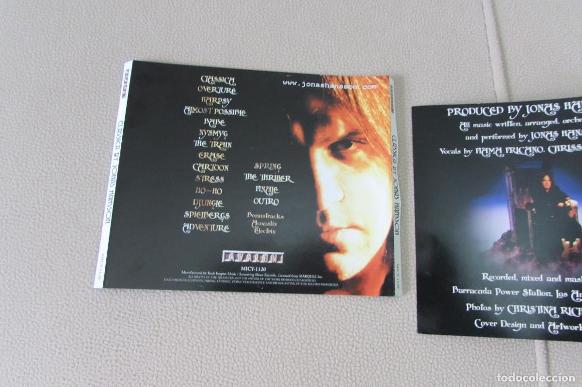 CDs de m&uacute;sica: Jonas Hansson - Classica CARATULAS ORIGINALES - Foto 2