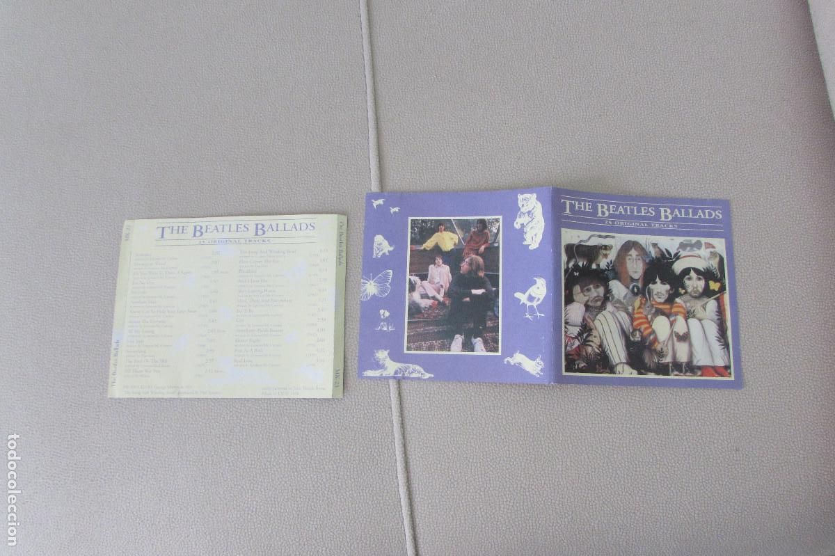CDs de m&uacute;sica: The Beatles &ndash; The Beatles Ballads SOLO CARATULAS