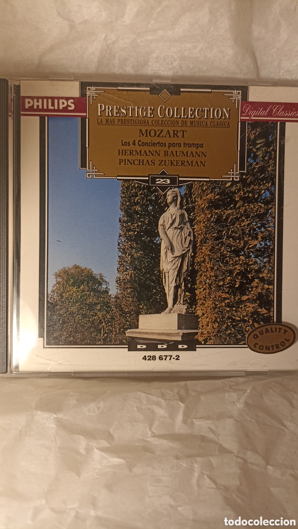 CDs de m&uacute;sica: MINT.Los 4 Conciertos para trompa de Wolfgang Amadeus Mozart.