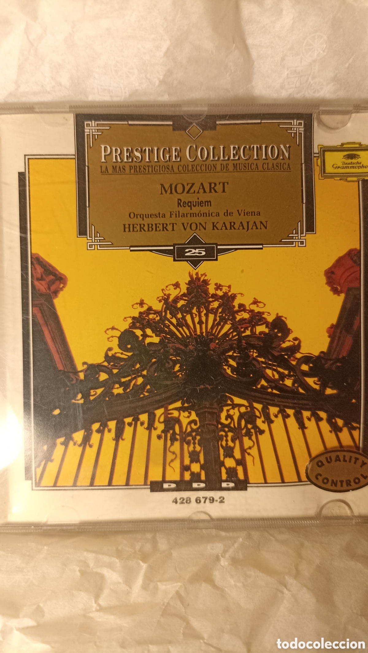 CDs de m&uacute;sica: - Mozart - Herbert von Karajan - Requiem