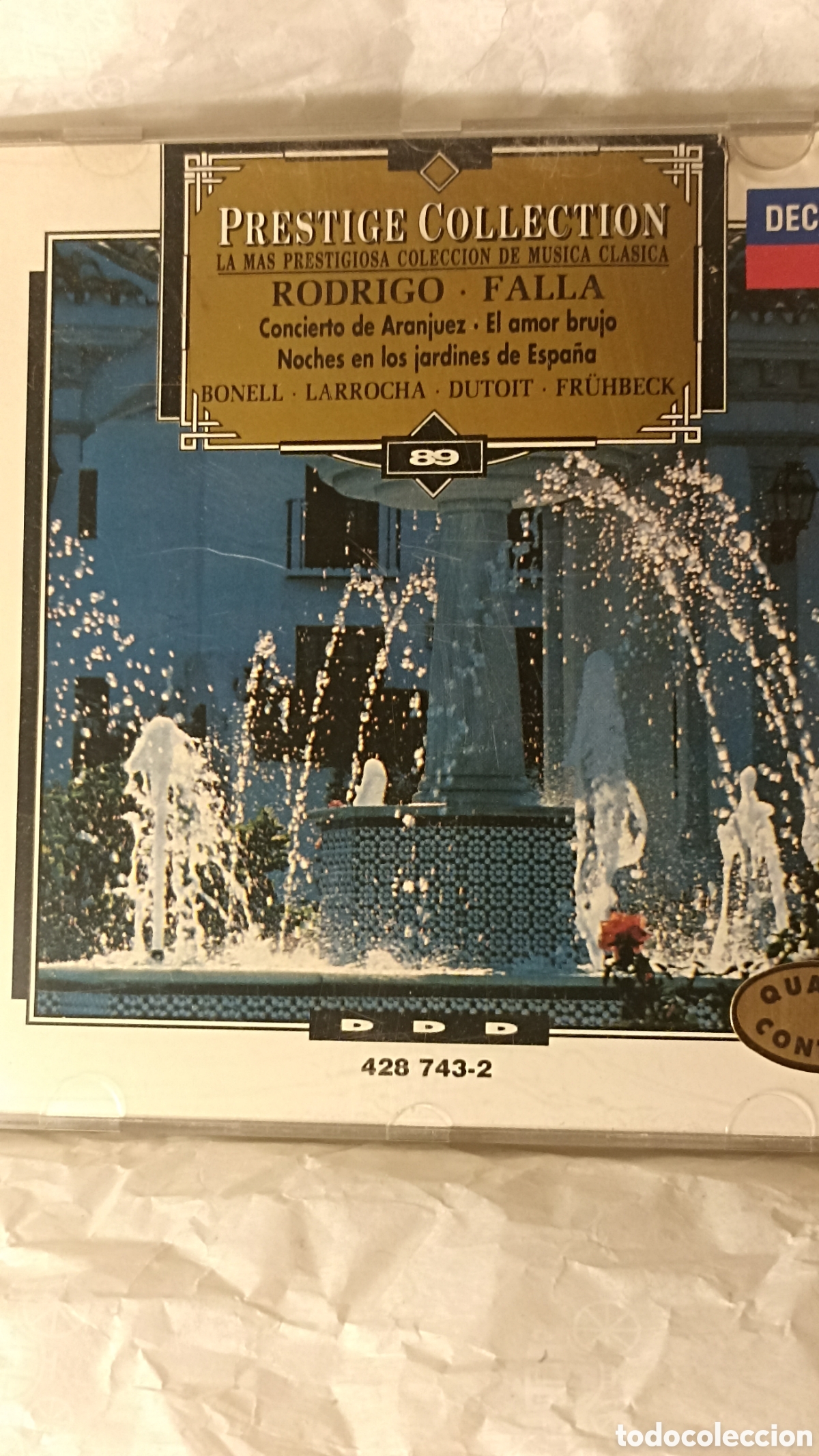 CDs de m&uacute;sica: MINT! Joaqu&iacute;n Rodrigo y Manuel de Falla