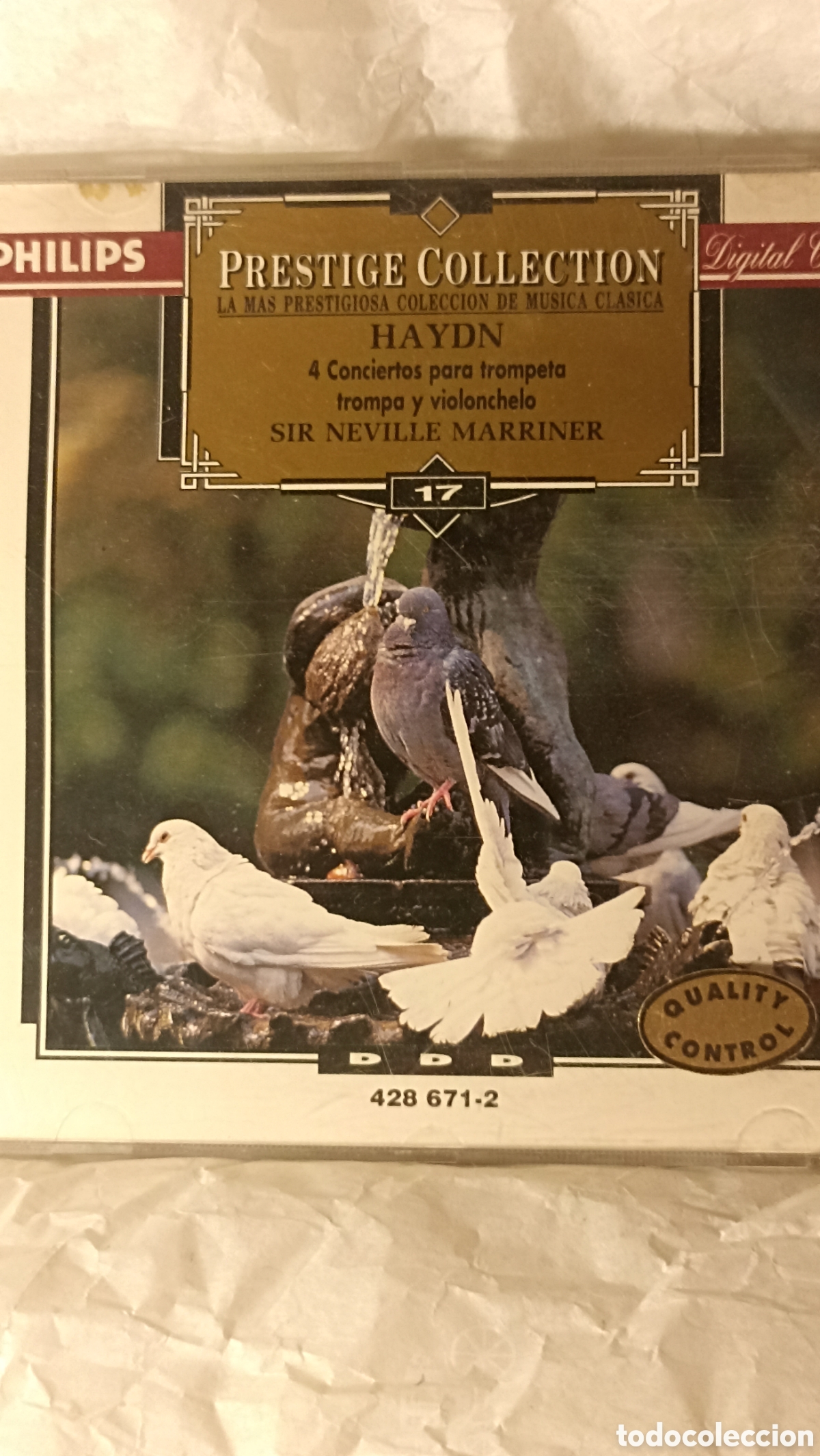 Musik-CDs: MINT...4 conciertos de Joseph Haydn dirigidos por Sir Neville Marriner.