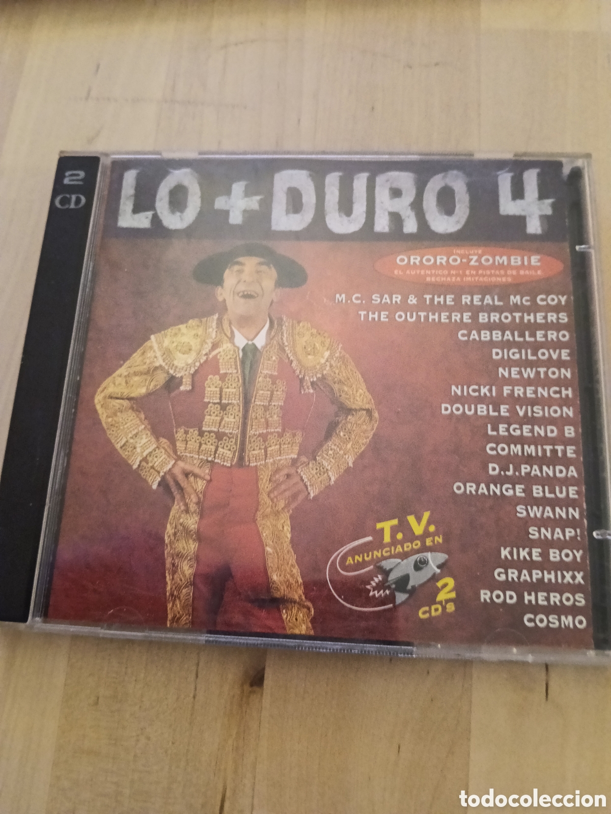 CDs de m&uacute;sica: cd Lo + Duro 4, m&uacute;sica Techno Makina de 1995