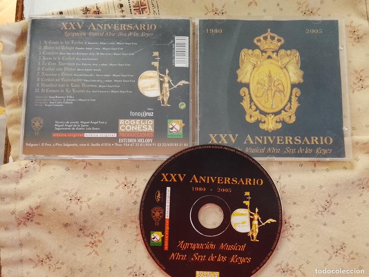 CDs de m&uacute;sica: CD SEMANA SANTA SEVILLA. agrupacion musical ntra sra VIRGEN de los reyes xxv aniversario 1980 2005