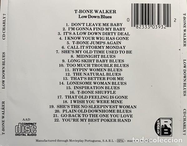 CDs de m&uacute;sica: T-Bone Walker &ndash; Low Down Blues - Foto 2