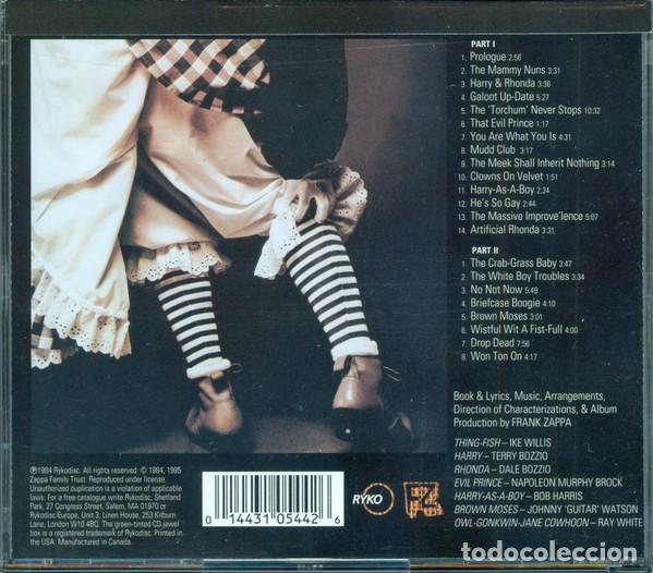 CDs de m&uacute;sica: Frank Zappa &ndash; Thing-Fish - 2 x CD - Foto 2