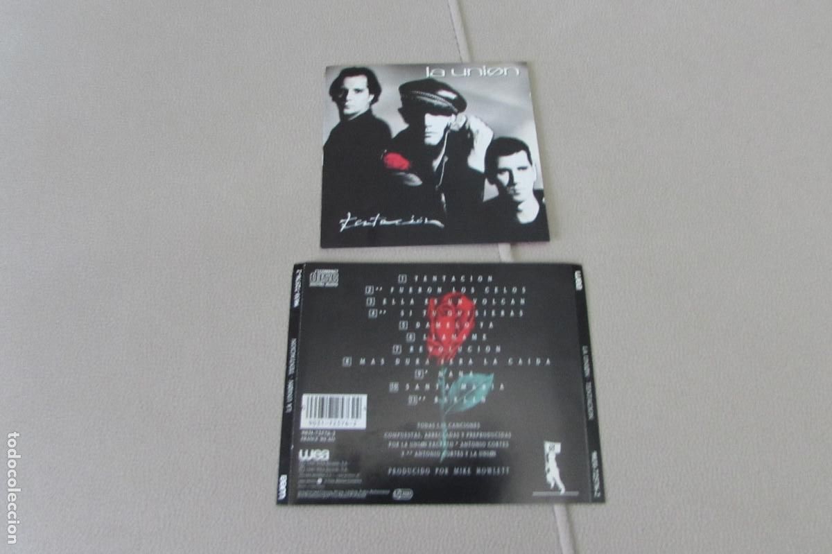 CDs de m&uacute;sica: LA UNI&Oacute;N Tentaci&oacute;n SOLO CARATULAS