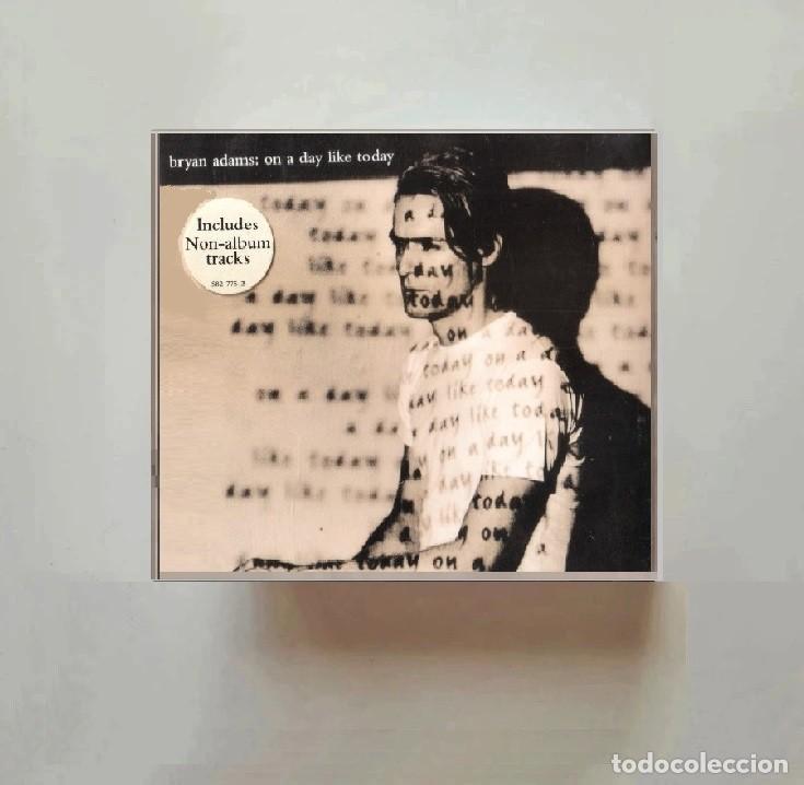 CDs de m&uacute;sica: [CD MAXI SINGLE PROMO]. BRYAN ADAMS. ON A DAY LIKE TODAY. A&Ntilde;O 1998 M&A. 4 TEMAS.