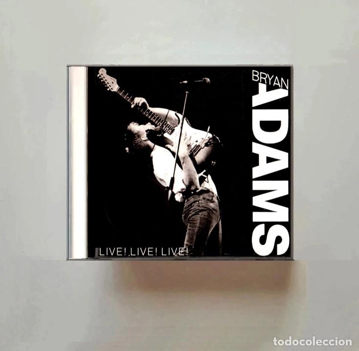 CDs de m&uacute;sica: BRYAN ADAMS. LIVE LIVE LIVE. CD.