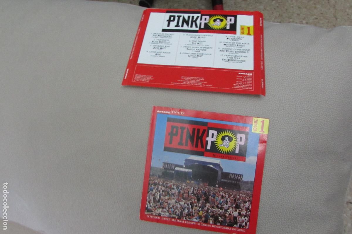 CDs de m&uacute;sica: PINK POP VOLUME 1 SOLO CARATULAS