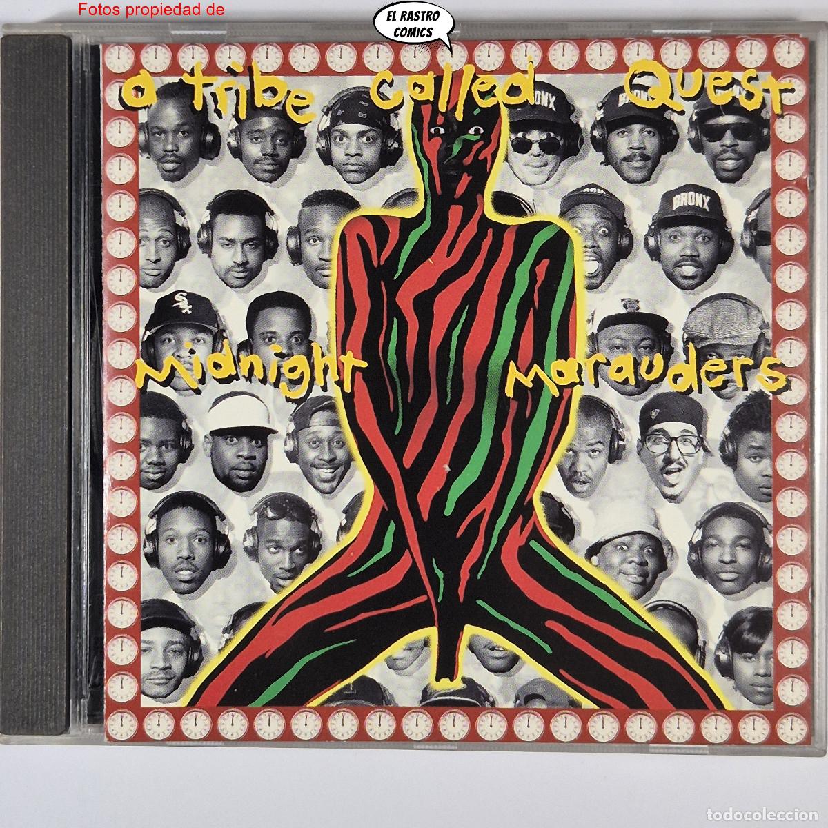 CDs de m&uacute;sica: A Tribe Called Quest, Midnight Marauders, CD Jive 1993, ver descripci&oacute;n