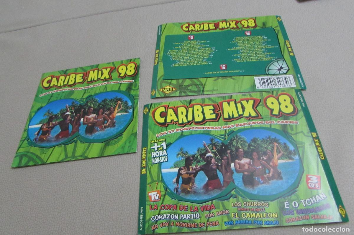 CDs de m&uacute;sica: CARIBE MIX 98 SOLO LAS CARATULAS