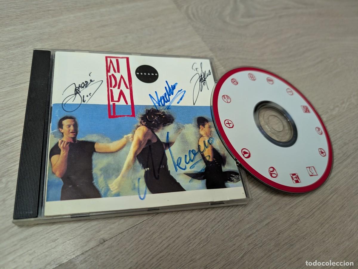 CDs de m&uacute;sica: MECANO - AIDALAI .. CD CON LIBRILLO CON LAS LETRAS 1991..1&ordf; EDICION FIRMADA POR LOS 3 COMPONENTES