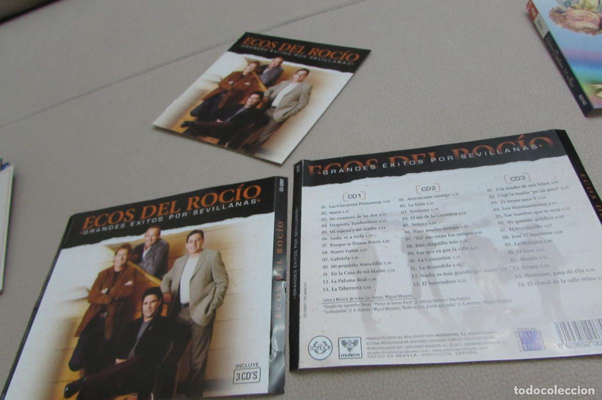 CDs de m&uacute;sica: ECOS DEL ROCIO Grandes exitos por Sevillanas SOLO CARATULAS