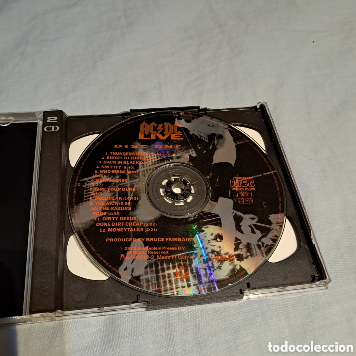 CDs de m&uacute;sica: AC DC Live , compact disc 2 cd - Foto 2