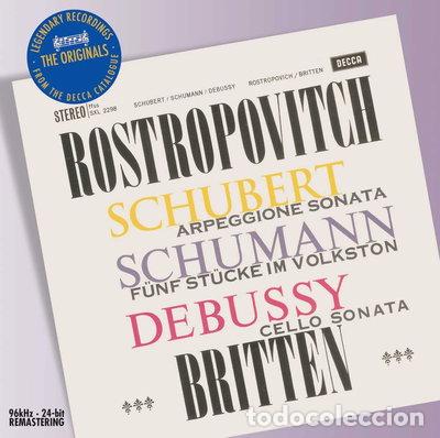 CDs de m&uacute;sica: Schubert: Arpeggione Sonata / Schumann: Funf Stucke im Volkston / Debussy: Ce...- 0028947582397