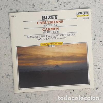CDs de m&uacute;sica: Bizet: L'Arlesienne / Carmen- 0018111561426