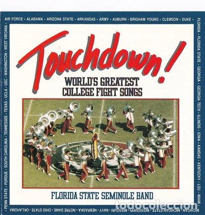 CDs de m&uacute;sica: Touchdown! World's Greatest College Fight Songs- 0015095051127