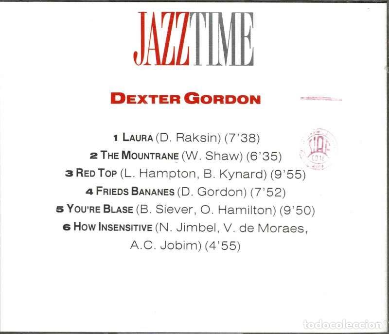 CDs de m&uacute;sica: Dexter Gordon - Jazz Time. CD - Foto 2