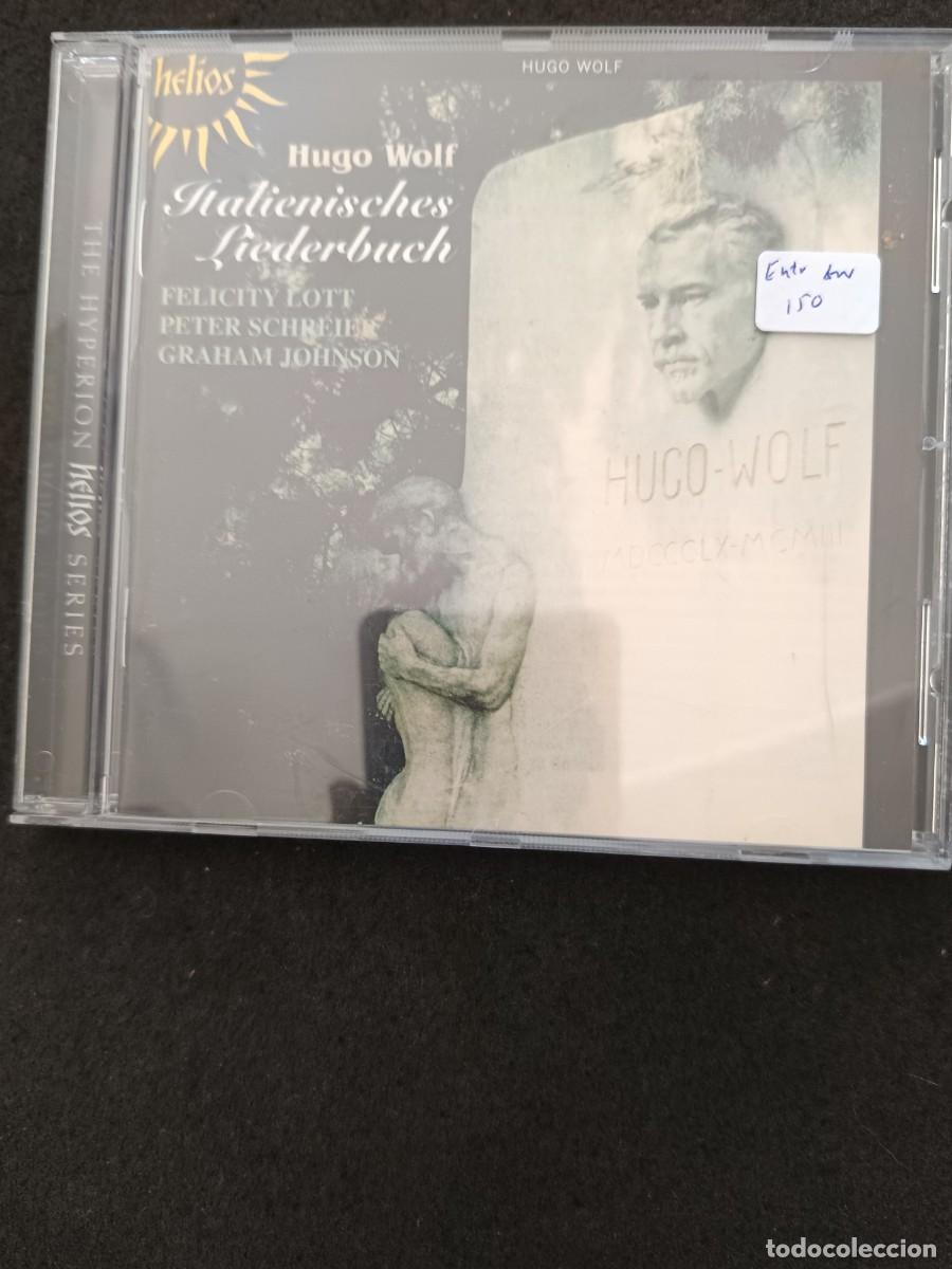 CDs de m&uacute;sica: HUGO WOLF. ITALIENISCHES LIEDERBUCH. FELICITY LOTT. PETER SCHREIER. GRAHAM JOHNSON