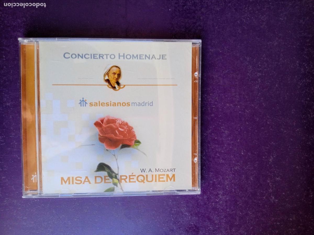 CDs de m&uacute;sica: CONCIERTO HOMENAJE A MAMA MARGARITA - CORO FAMILIA SALESIANA - REQUIEM MOZART - CD 2008