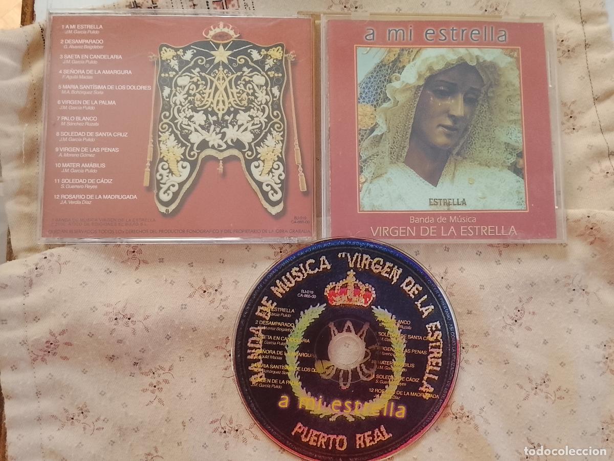 CDs de m&uacute;sica: cd - SEMANA SANTA PUERTO REAL CADIZ - BANDA DE MUSICA VIRGEN DE LA ESTRELLA - A MI ESTRELLA