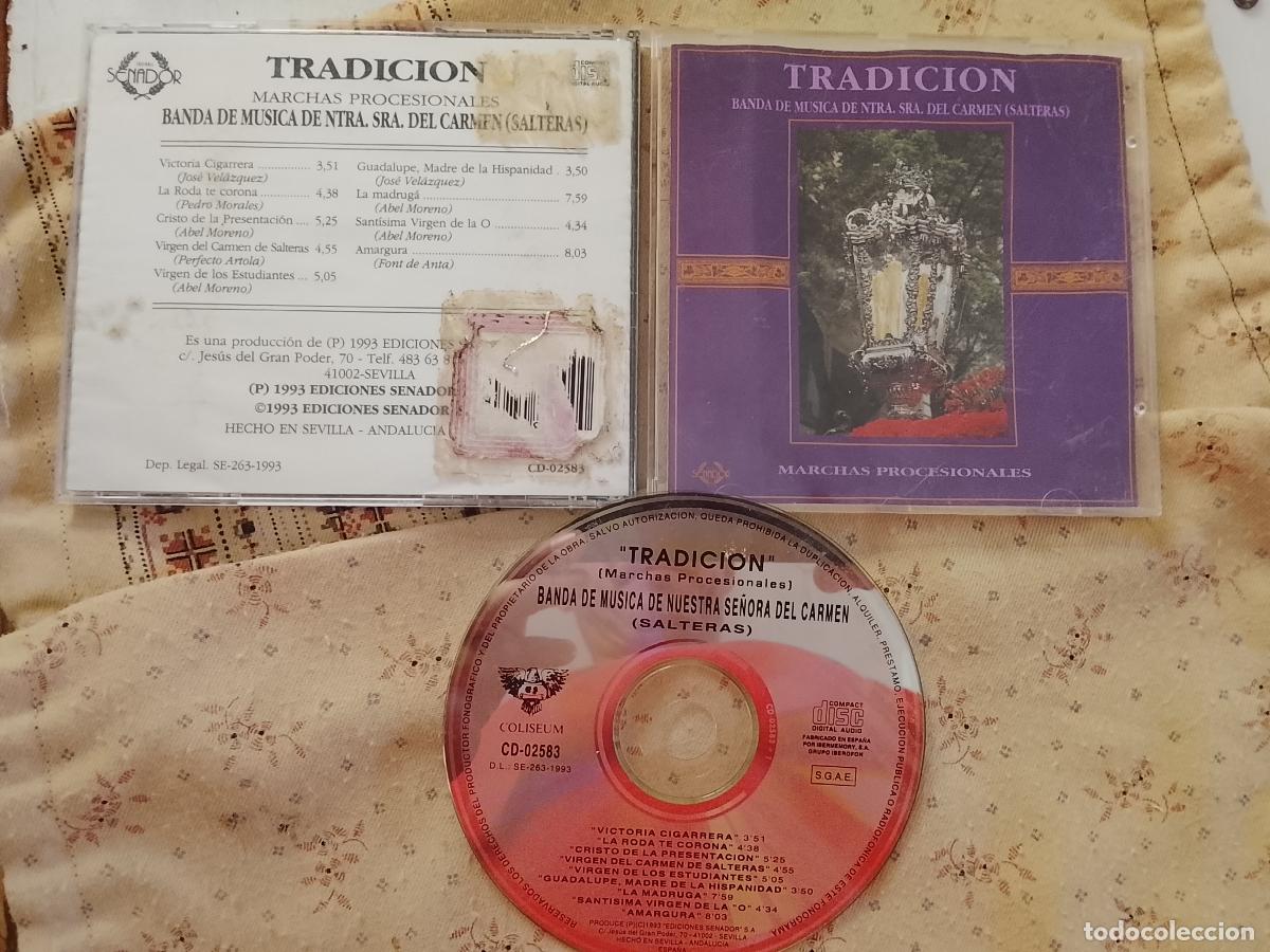 CDs de m&uacute;sica: cd - SEMANA SANTA SALTERAS VIRGEN DEL CARMEN MARCHAS PROCESIONALES