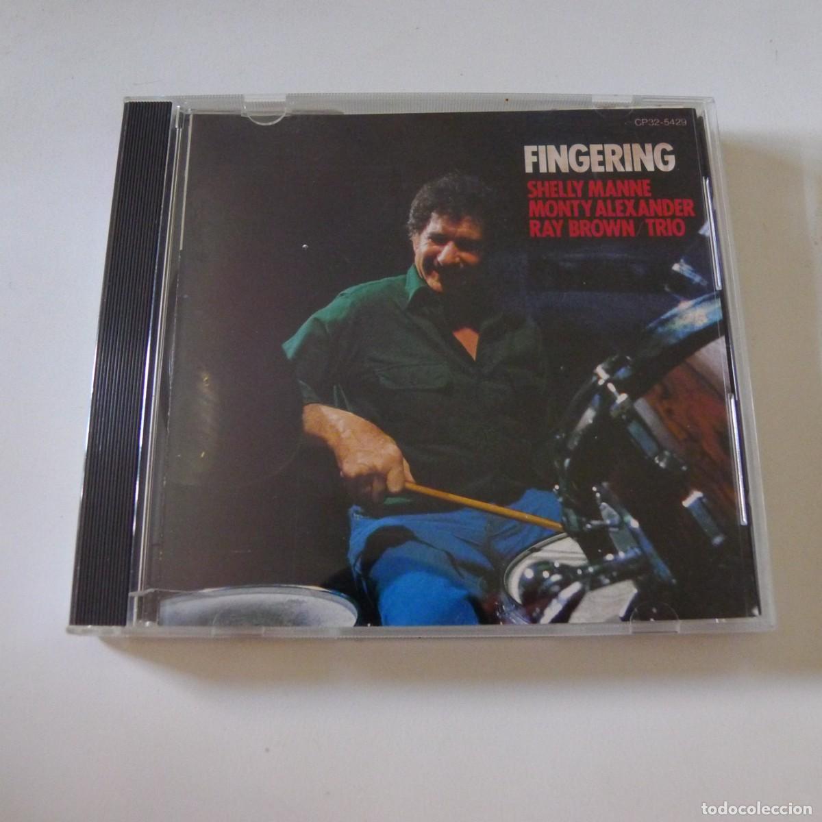 CDs de m&uacute;sica: Shelly Manne / Monty Alexander / Ray Brown &ndash; Fingering CD edicion Japan sin OBI
