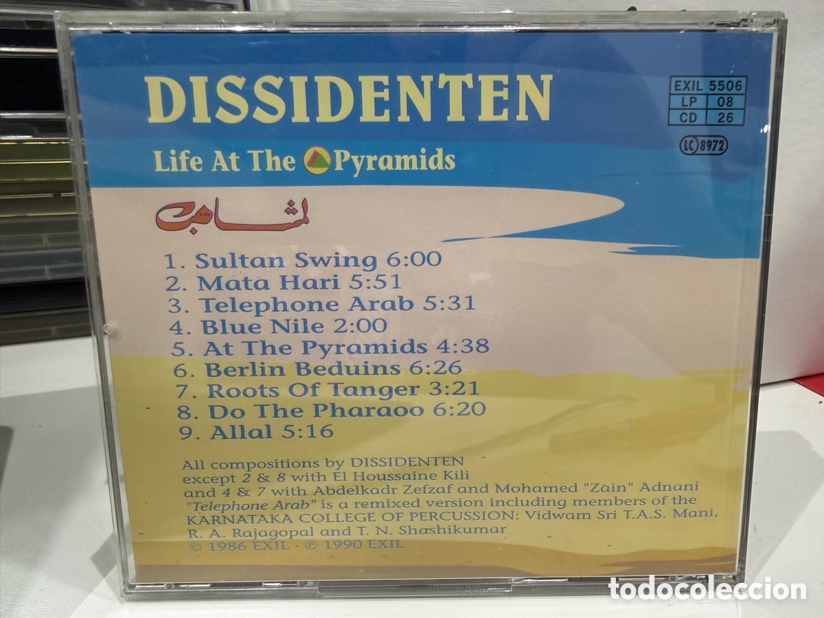 CDs de m&uacute;sica: Dissidenten - Life At The Pyramids (CD) - Foto 2