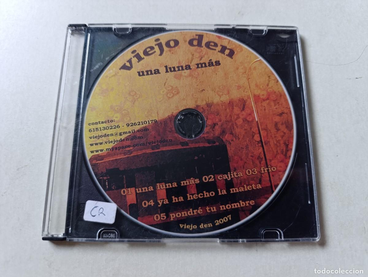 CDs de m&uacute;sica: VIEJO DEN 'Una Luna M&aacute;s' CD EP 2007 banda de Ciudad Real (parecido a Jarabe de Palo)