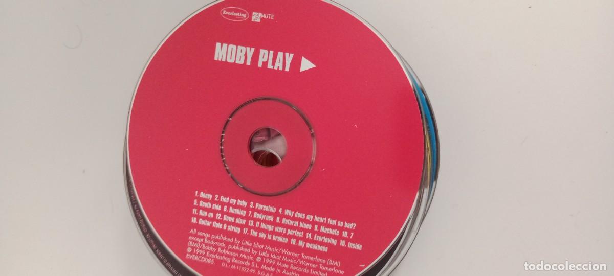 CDs de m&uacute;sica: CD MOBY PLAY SIN CARATULA EL DE FOTO C-PVY